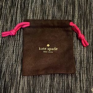 Kate Spade earrings Dust bag
